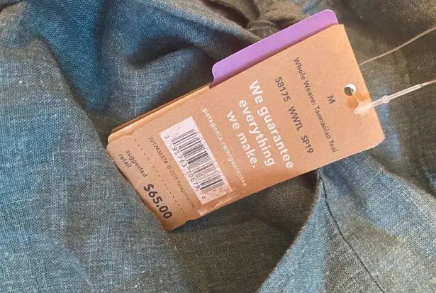 Patagonia NWT  paper bag shorts