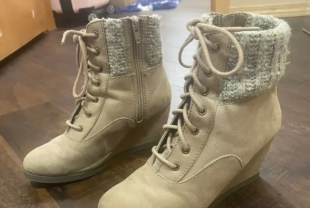 Tan Ankle Boots Size 7