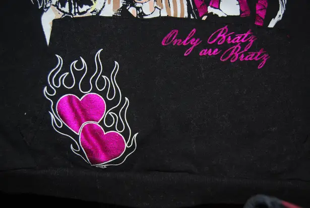 Five Below Mottled Black Bratz Sweatshirt Size L