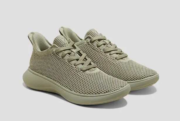 VIVAIA Womens Shoes Green Sliders Urban Mesh Athletic Sneakers 38 US 7