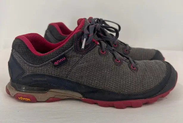 Ahnu Teva Sugarpine Li Waterproof Hiking Boot Sneakers Size 10 Gray