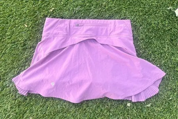 Lululemon  Play Off The Pleats Skirt Wisteria Purple