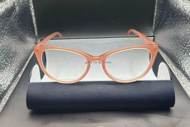 Warby Parker Women's Eyeglasses Shea M 521 Rose Guava Cat Eye