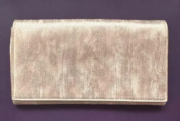 Sondra Roberts Metallic Gold Clutch