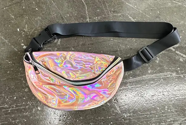 Pink Holographic Fanny Pack Multiple