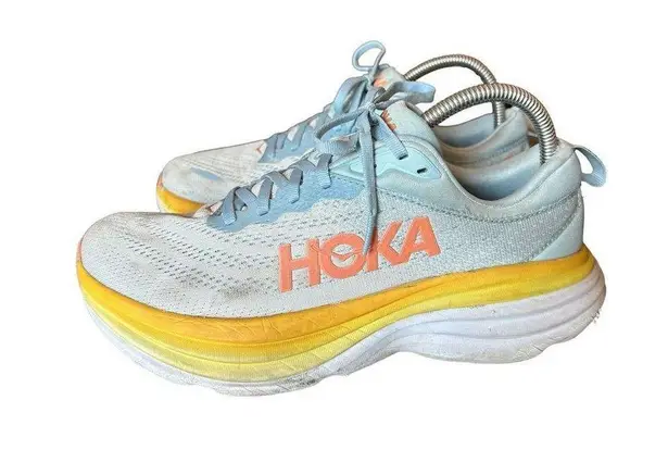 Hoka One One Bondi 8 Womens Size 9 B Narrow Running Shoes