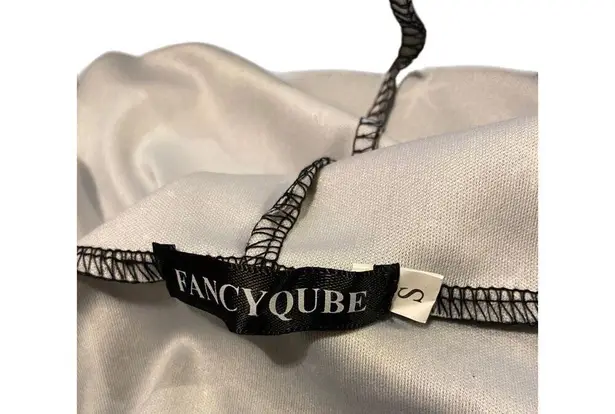 FancyQube Black Cat Hoodie Moon Pentagram Goth Gothic Punk Grunge Witch Occult