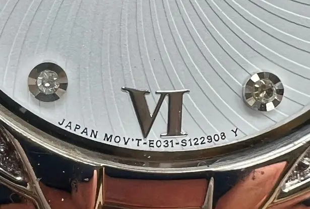 Citizen Eco-Drive Ladies Watch Genuine Diamond White Dial Stainless Bracelet