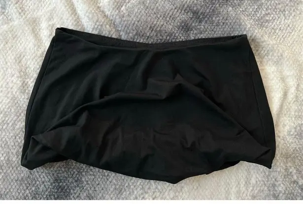 Susana Monaco NWT Blouson Crop Tube Top Black Size Small Party Vegas Glam Flirty