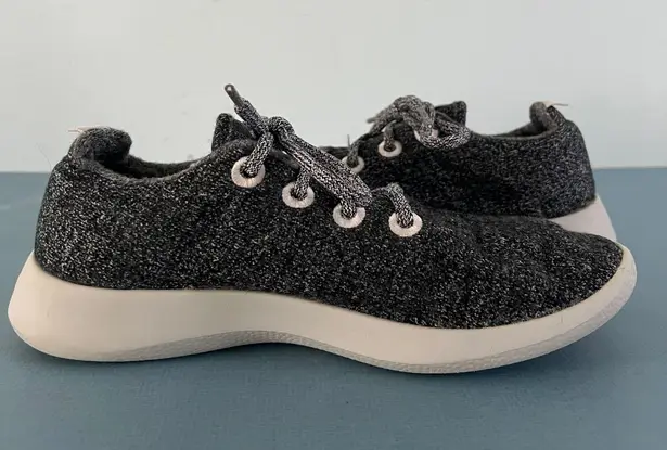 Allbirds Wool Runners Natural Grey Lace Up Sneakers