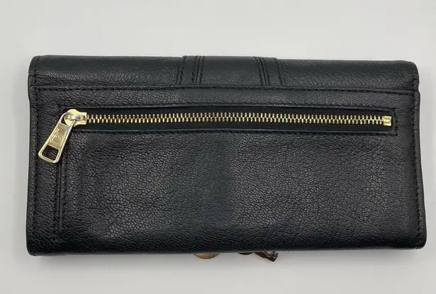 See By Chloe - Hana Long Wallet Bifold | Gold Hardware - Braided Ring & Key