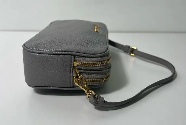 Miu Miu Madras Mini Logo Camera Wristlet Pouchette Clutch Purse Bag