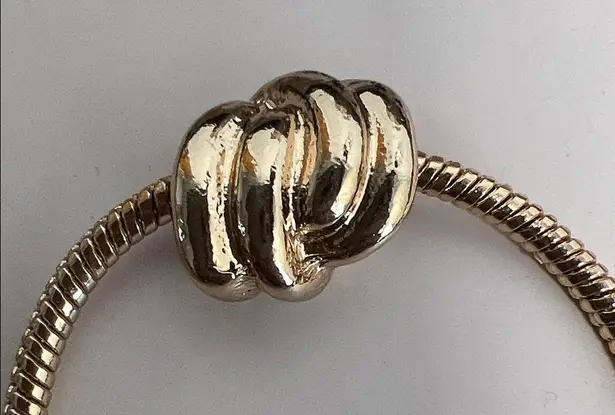 Steve Madden  | Knot Pendant w/ Snake Style Adjustable Length Necklace