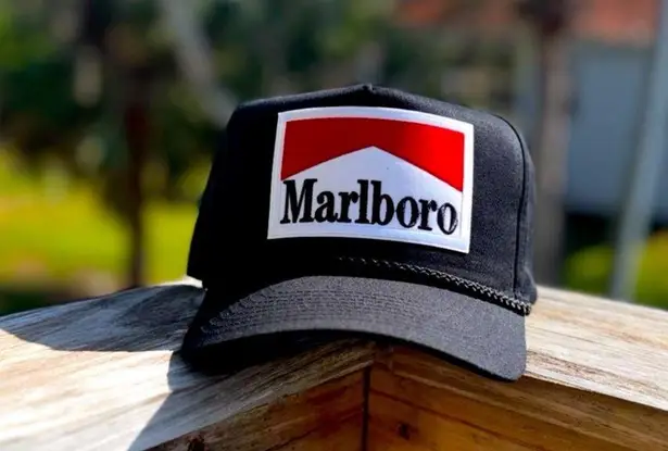 Black Marlboro Hat