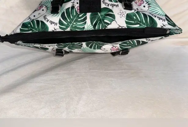 New Hello Kitty Sanrio Jungle Print Tote Green