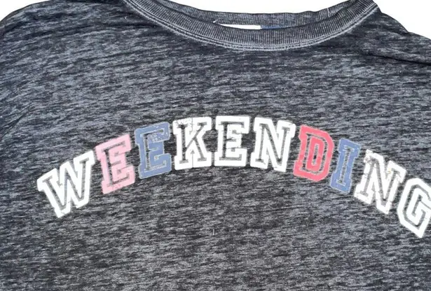 C&C California C & C California Womens Sz XL Weekending Top Pullover Crew Neck Long Sleeve