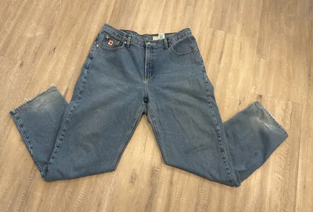 Rockies Denim Jeans Womens 19L Blue High Waist Relaxed Fit Star 36x33 1/2 VTG Size undefined