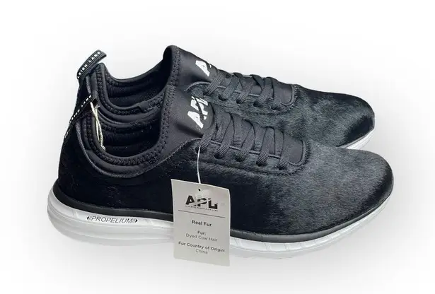 APL new 𖤐 Techloom Phantom Running Shoes Sneakers 𖤐 Black Calf Hair 𖤐 8.5M 𖤐