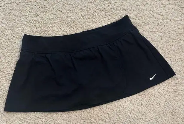 Nike  Swim Essential Solid Boardskirt in Black Sz XL Swimwear Summer Beach Pool