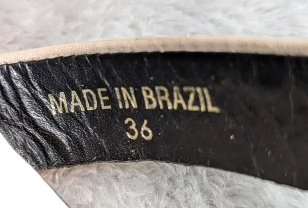 Tibi Milla Wedge Heel Sandals GUC $485 size 36 US 6 S2765