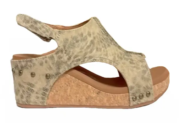 Very G Women’s Paulie Wedge Sandals Size 10