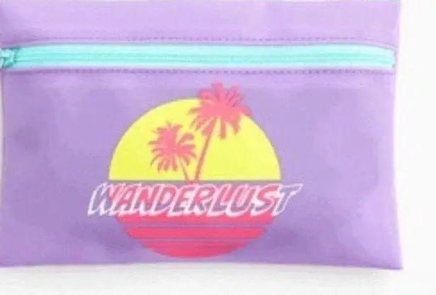 Ipsy “WANDERLUST” Glam Cosmetic Bag