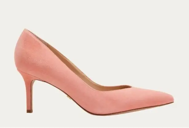 Veronica Beard  pink/peach pumps