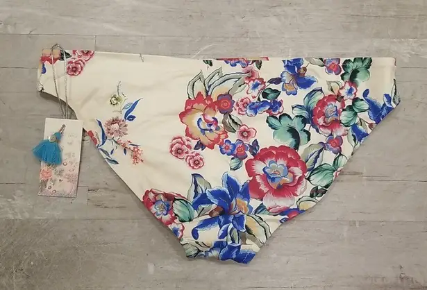 Johnny Was 💕💕 Maya Hipster Bikini Bottoms ~ Multi-Color Floral Print XL