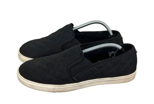 Mossimo Womens SZ 11 Puffer Quilted Slip on Shoes Black Sku 2679