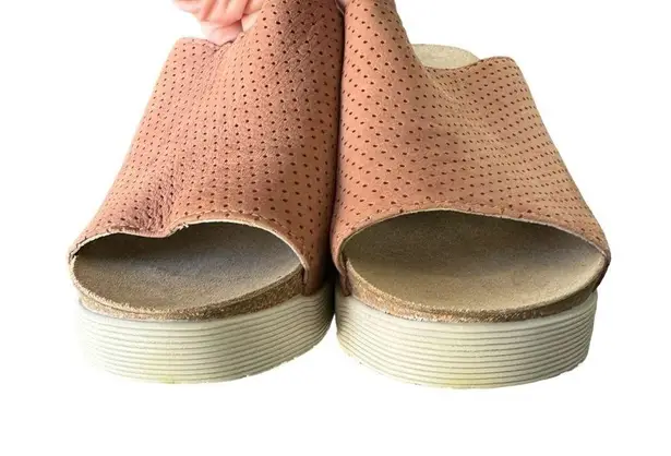 Fly London - NWOB Whin 176 Fly Slide Wedge Sandal in Rose Sz 40