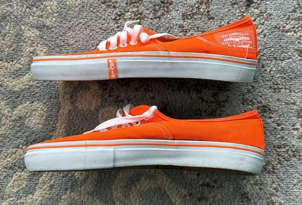 Levi's Levi’s Canvas Sneakers Neon Orange 7
