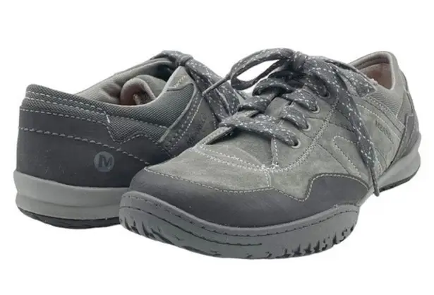 Merrell Albany Lace Shoes Granite Suede Hiking Camping Walking Women’s Size 10
