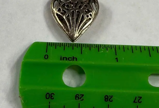 Heart Shaped Pendants for Necklace Wear Silver and Gold Tone Metals Interchange