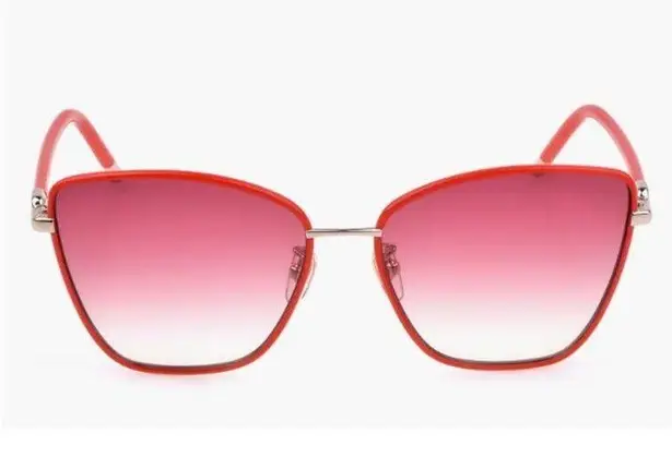 Furla 58mm Gradient Square Sunglasses Shiny Light Gold