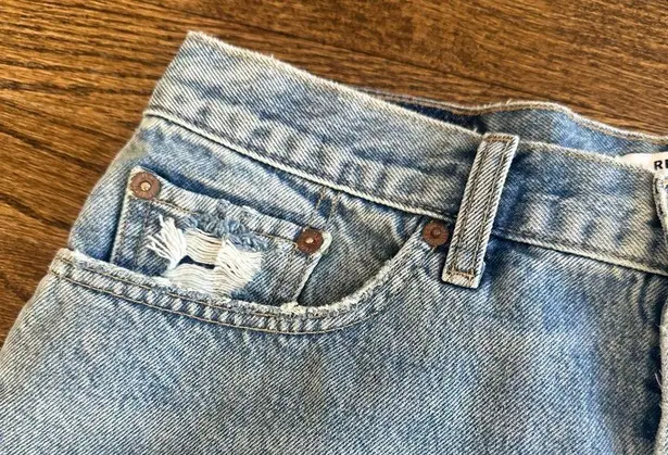 RE/DONE Revolve Hight Rise Buttoned Fly Shorts size 31 Pristine Condition