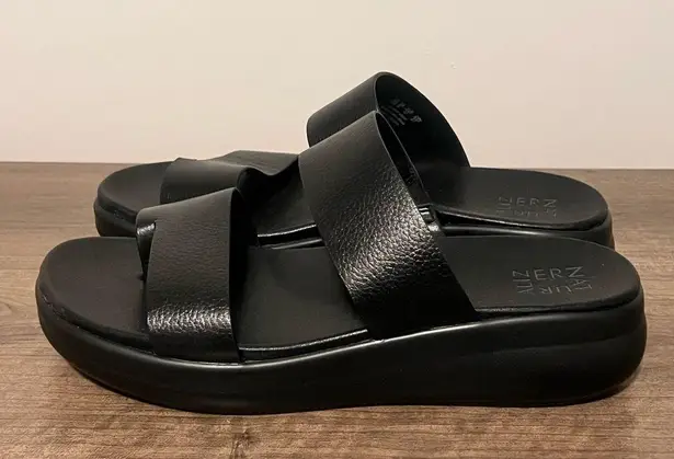 Naturalizer Drift 2 Women's Leather Sandal Size 11 Wide #250846