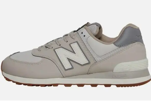 New Balance  574 Vegan Trainers Timberwolf Grey Sneakers