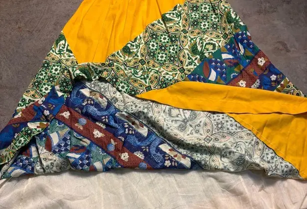 Vintage Rinky Dink California Hippie Boho Quilt