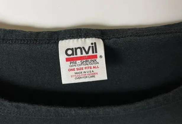 Vintage Hawaii Tank Women’s Plus Size 2XL Tropical Sailboat Graphic Black USA