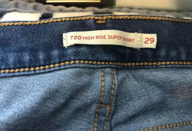 Levi's High Rise Skinny Jeans