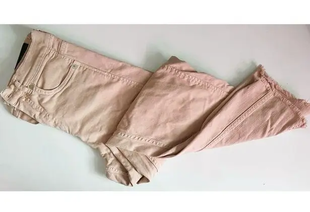 Whistles • Pastel Pale Pink Barrel Leg Jeans Size 27