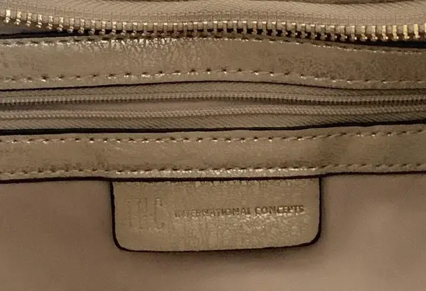 INC International Concepts Bag Purse KJ Gold Hobo Crescent Medium Handbag Bag