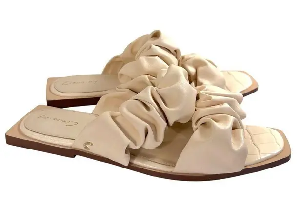 Circus by Sam Edelman Women's Iggy Ruched Slide Sandals