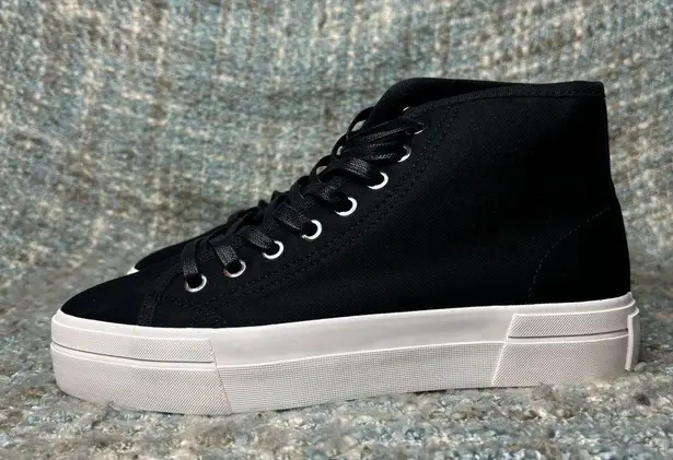 Vagabond Shoemakers Teddie Textile High-Top Sneaker in Black