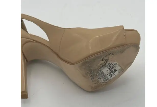 Lob Footwear Womens Beige Peep