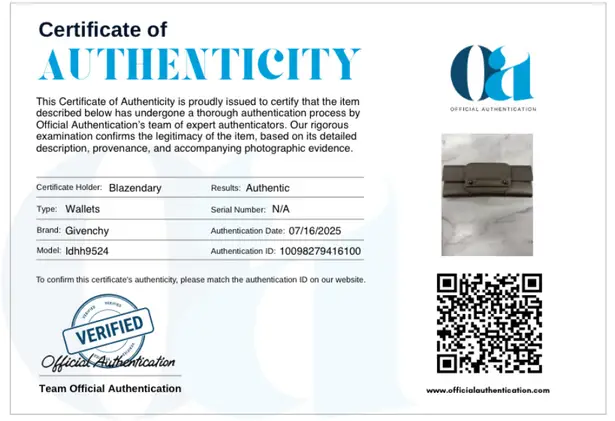 Givenchy  Grey Clutch Wallet  - Image 2