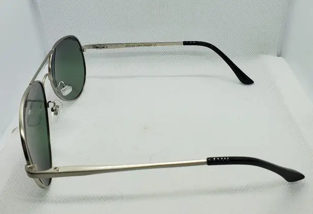 Miaier Silver Aviator Sunglasses