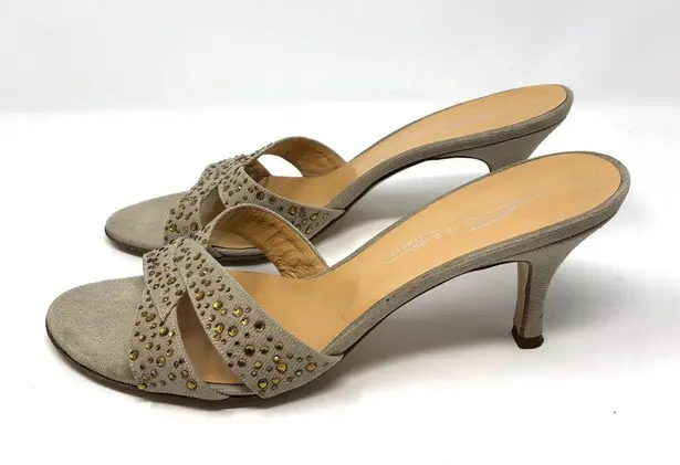 LERRE, handmade in Italy, slides Size 8