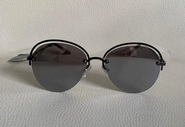 Lucky Brand DE RIGO REM GUNMETAL MIRRORED SUNGLASSES