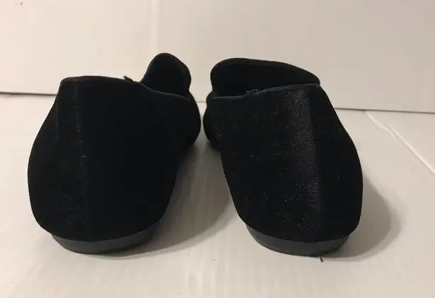 Caslon Black velvet slip on shoes women’s size 8.5